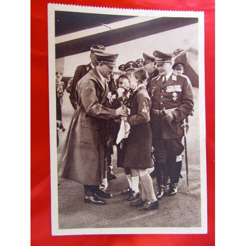 Hitler Göring Postcard