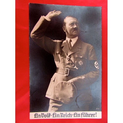 Ein Volk Ein Reich Ein Führer Postcard # 5895