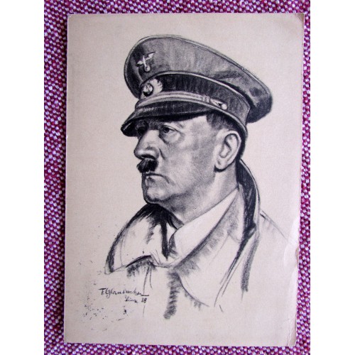 Hitler Der Begründer Grossdeutschlands Postcard # 5910