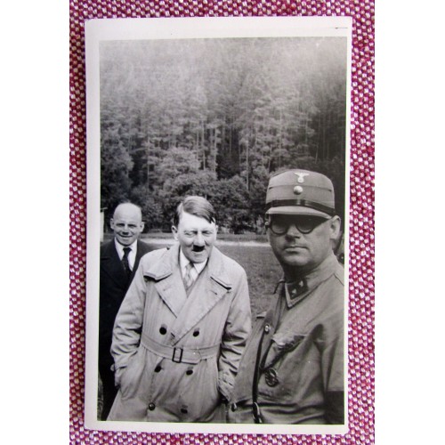 Hitler with SA Mann Postcard # 5928