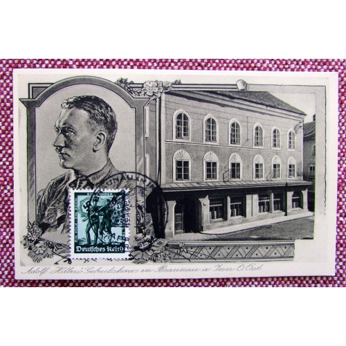 Adolf Hitler Geburtshaus in Braunau im Inn Postcard