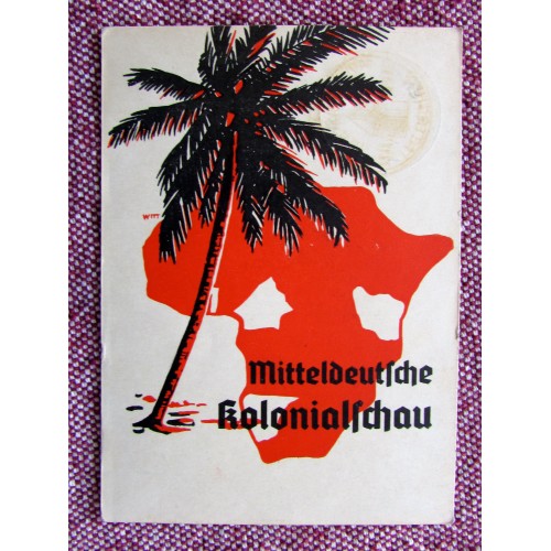 Mitteldeutsche Kolonialschau Postcard # 5951