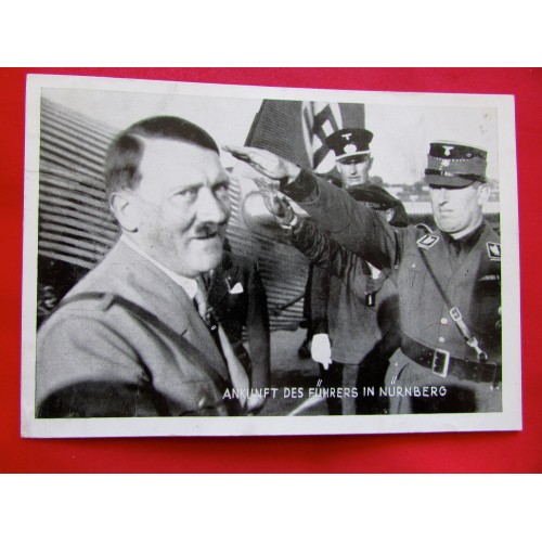 Ankunft Des Führer in Nürnberg Postcard