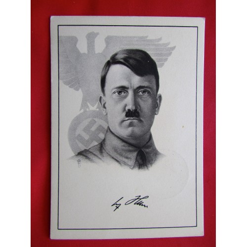 Adolf Hitler Postcard # 6016