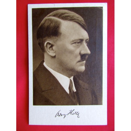 Adolf Hitler Postcard 