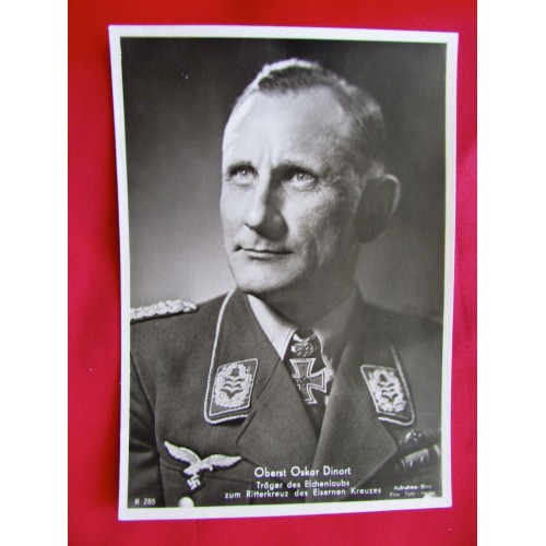 Oberst Oskar Dinort Postcard # 6028