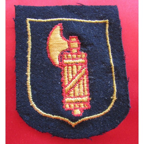 Waffen SS Italian Foreign Volunteer Sleeve Insignia # 6045