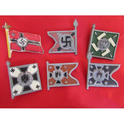 WHW War Relief Flag Badges