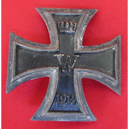 WWI Iron Cross 1st Class # 6097