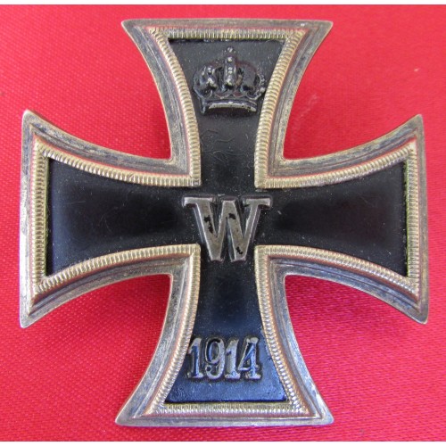 WWI Iron Cross 1st Class # 6098
