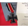 Iron Cross 2nd Class with Document