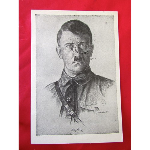 Adolf Hitler Postcard