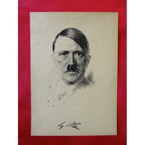 Hitler Postcard 