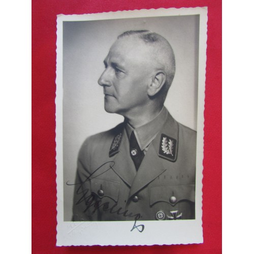 Gauleiter Joachim Eggeling Postcard