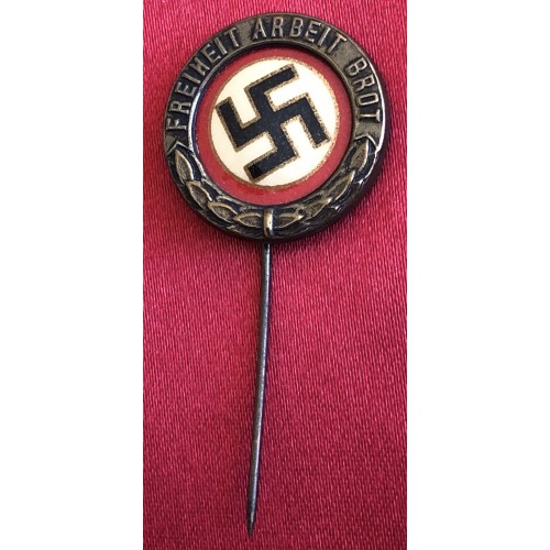 Freiheit Arbeit Brot Stickpin # 6289