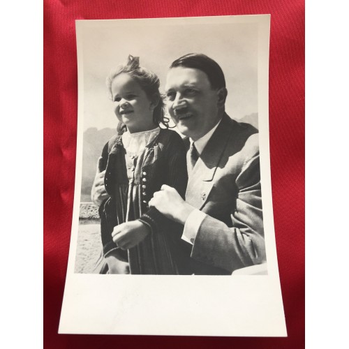Rosa Bernile Nienau and Hitler Postcard # 6298