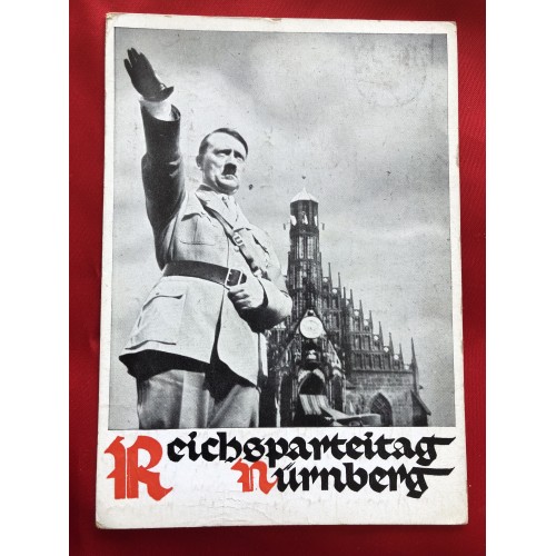 Hitler Reichsparteitag Nürnberg Postcard # 6305