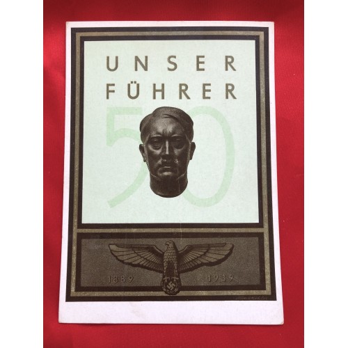Unser Führer 50 Postcard # 6319