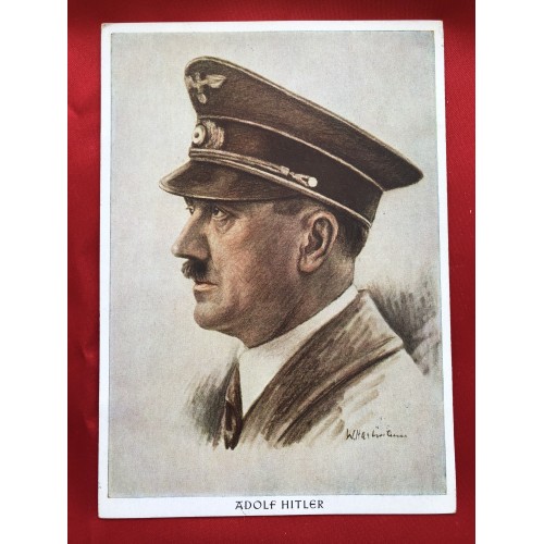 Adolf Hitler Postcard