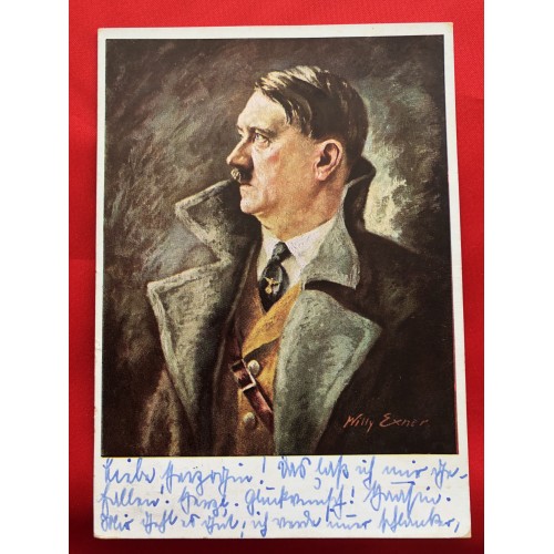 Adolf Hitler Postcard