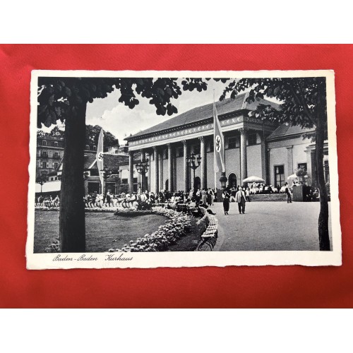 Baden-Baden Kurhaus Postcard