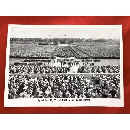 Appell der SA,SS und NSKK in Der Luitpold-Arena Postcard # 6341