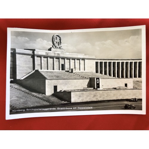 Nürnberg. Reichsparteitaggelände. Ehrentribüne am Zeppelinfeld Postcard