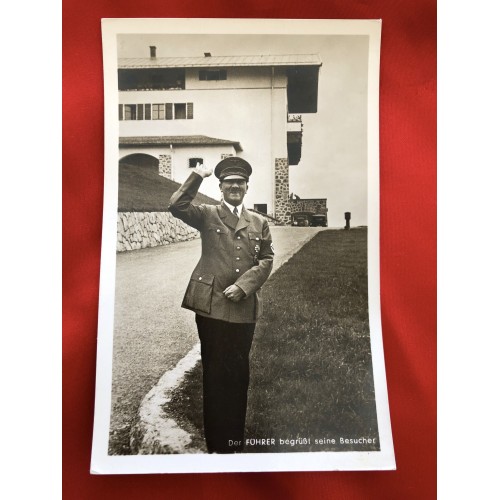 Der Führer begrüss seine Besucher Postcard # 6402