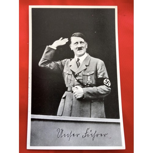 Unser Führer Postcard