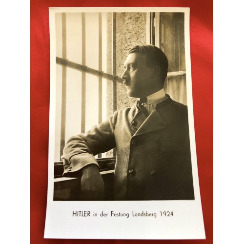 Hitler in der Festung Landsberg 1924 Postcard # 6424