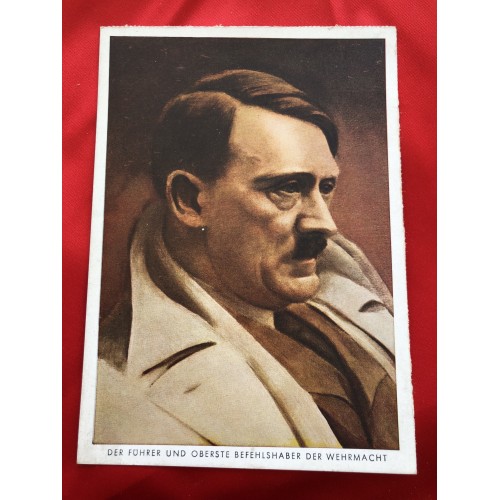 Führer und Oberste Befehlshaber der Wehrmacht Postcard # 6449
