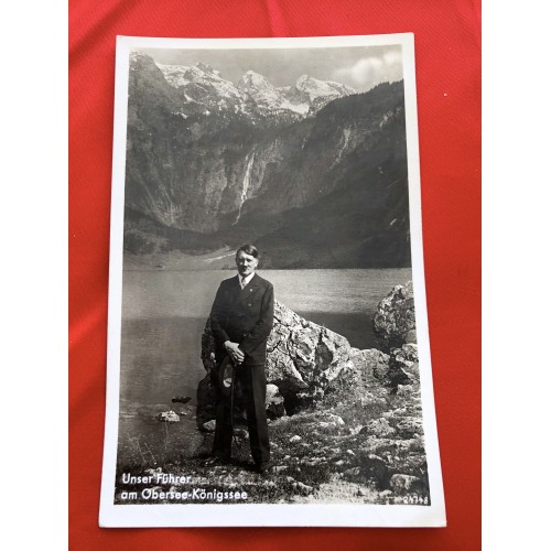 Unser Führer am Obersee-Königssee Postcard