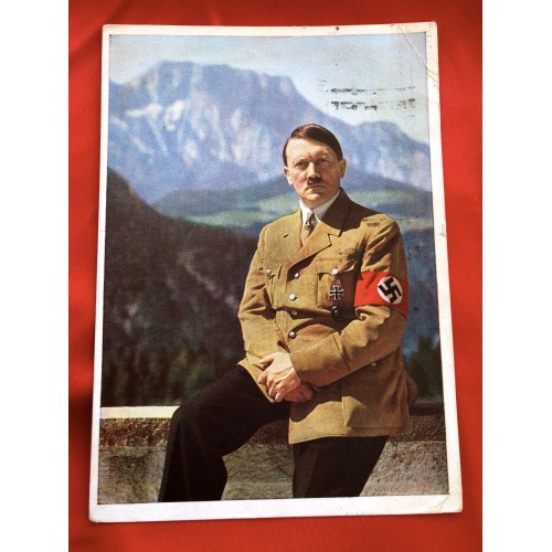Reichskanzler Adolf Hitler am Obersalzberg Postcard # 6472