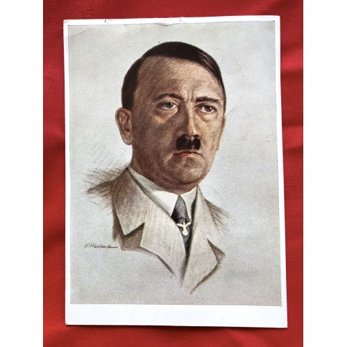 Adolf Hitler Postcard 