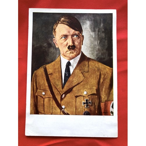 Adolf Hitler Postcard 