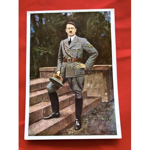 Adolf Hitler Postcard 