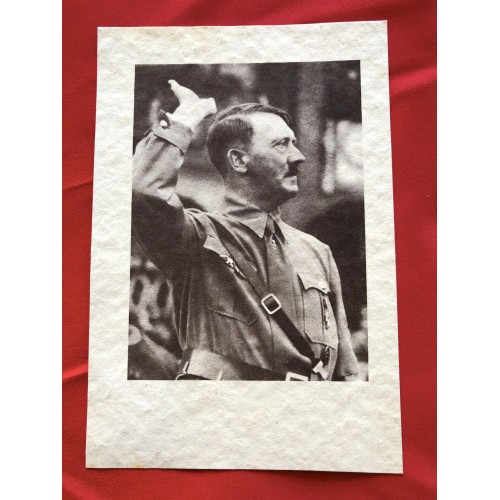 Adolf Hitler Postcard 