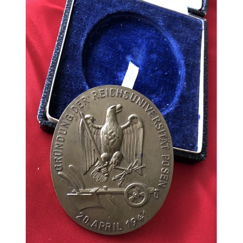 Posen Commemorative Medallion, cased