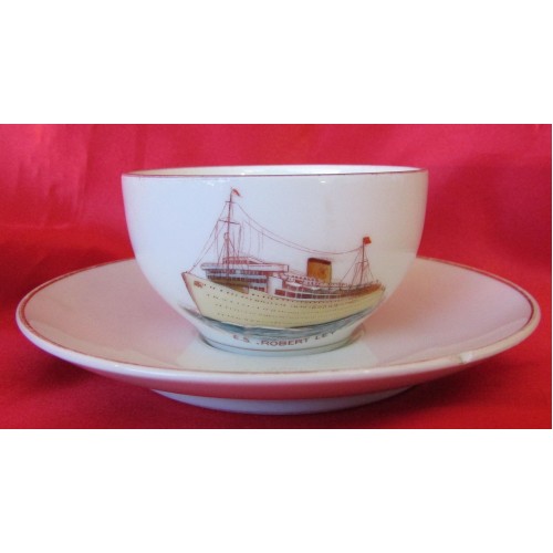 KDF E.S. Robert Ley Cup & Saucer 