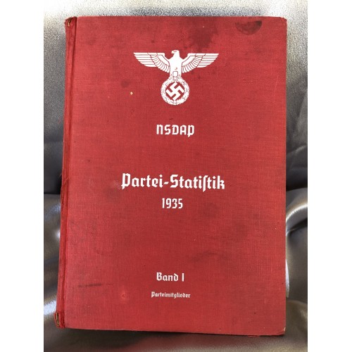 NSDAP Partei Statistik 1935