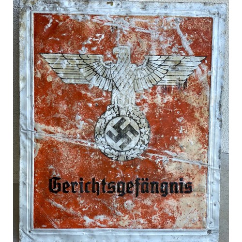 Gerichtsgefängnis Sign # 6555