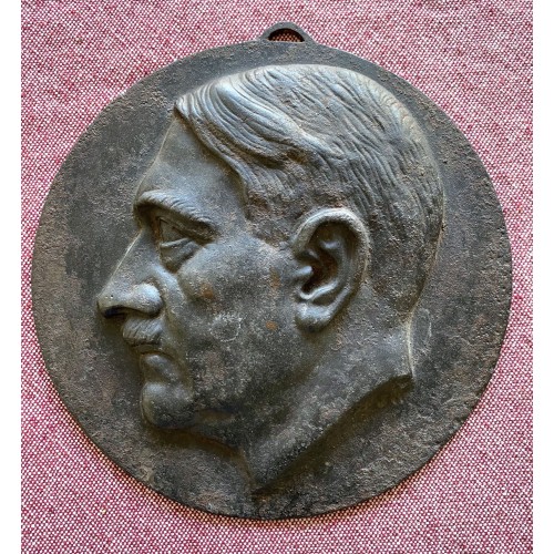 Adolf Hitler Plaque 