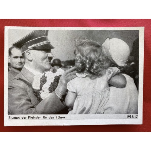 Blumen der Kleinsten für Führer Postcard # 6700