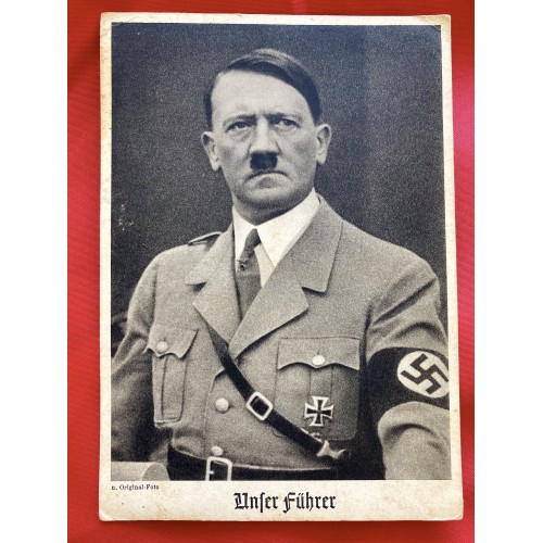 Unser Führer Postcard