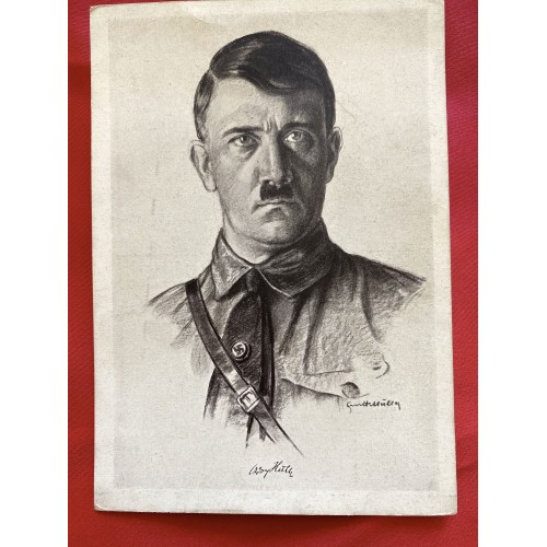 Adolf Hitler Postcard