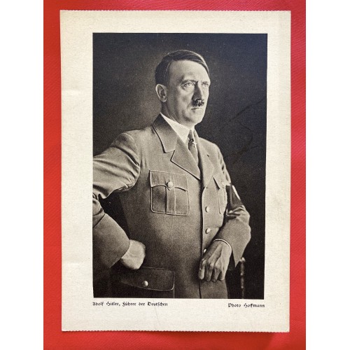 Hitler Hoffmann Postcard