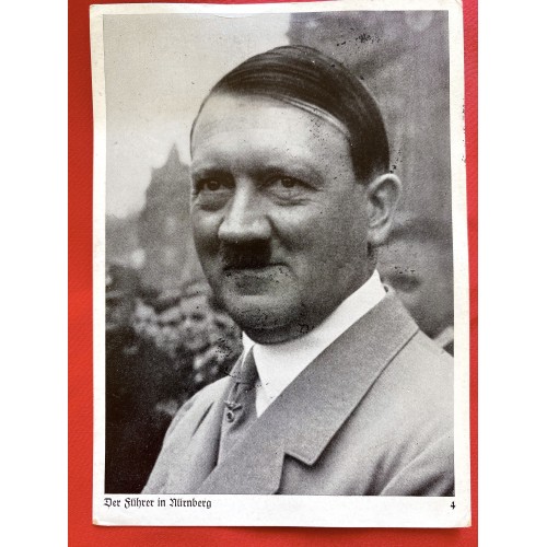 Der Führer in Nürnberg Postcard