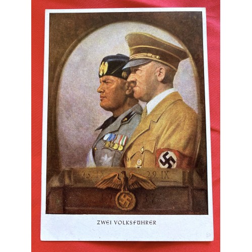 Zwei Volkführer Postcard # 6861