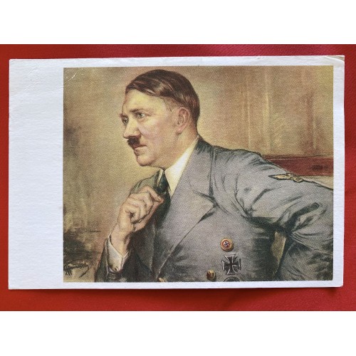 Adolf Hitler Postcard # 6865