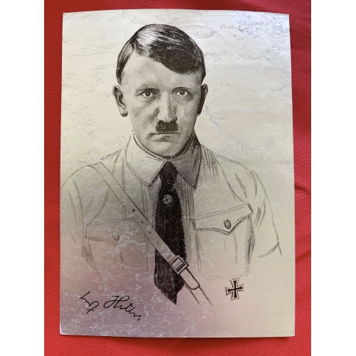 Adolf Hitler Postcard